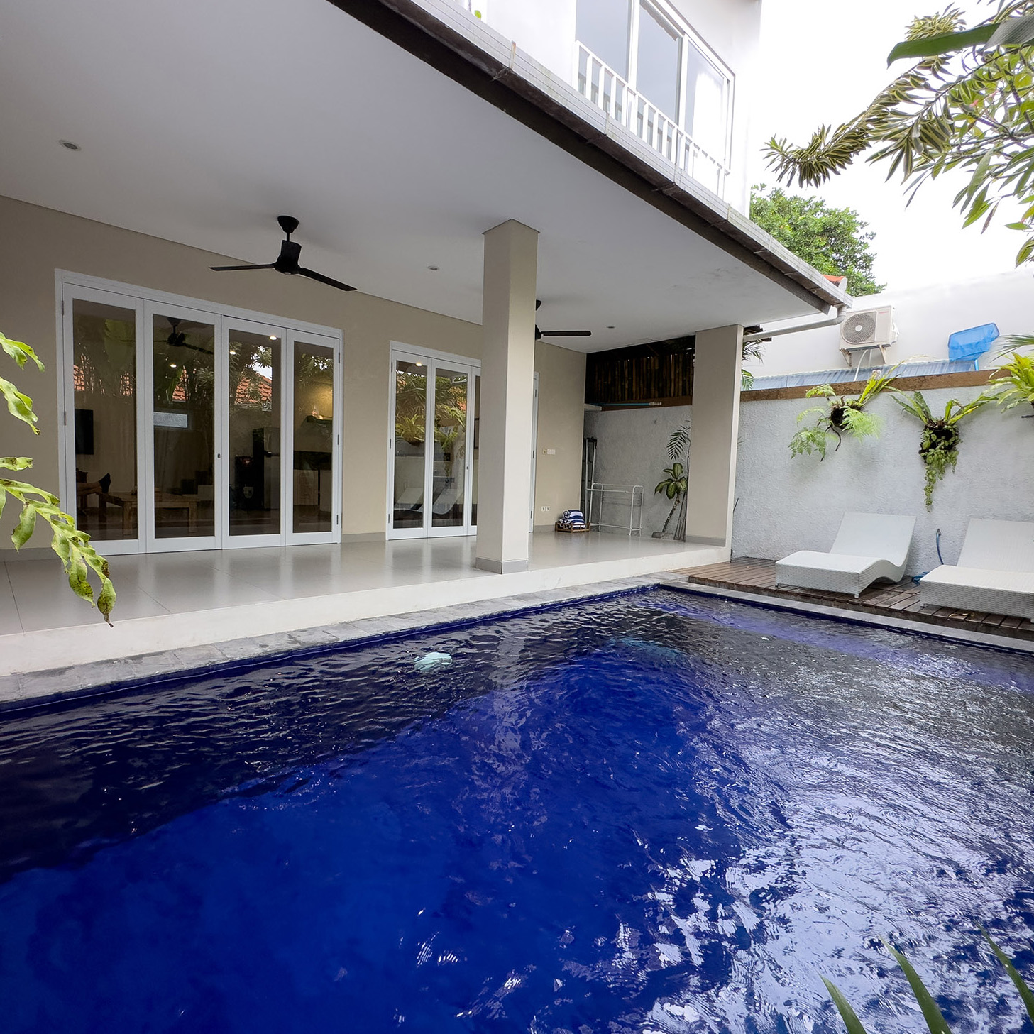 Sunny, outdoor areas